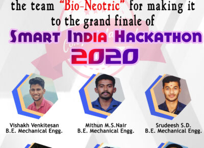 SMART INDIA HACKATHON – 2020