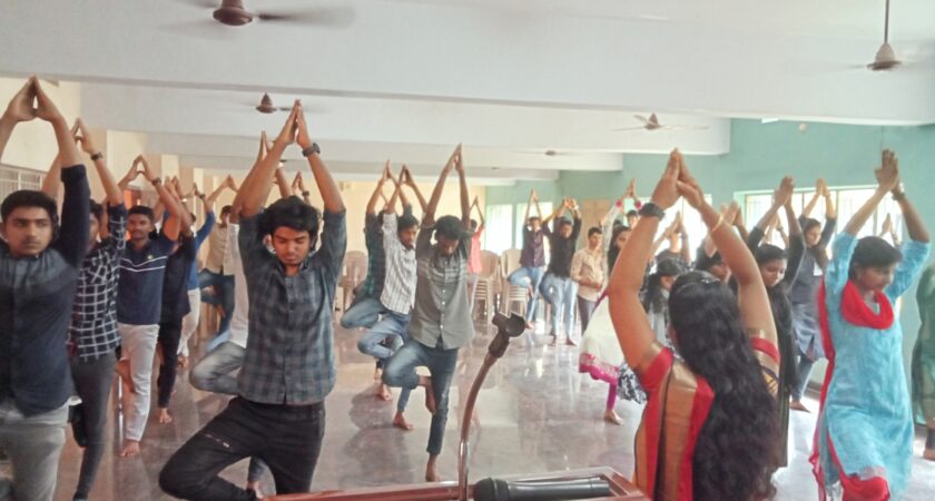 First Year Induction Program – Yoga